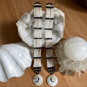 XXL Dentallium Shell Earrings